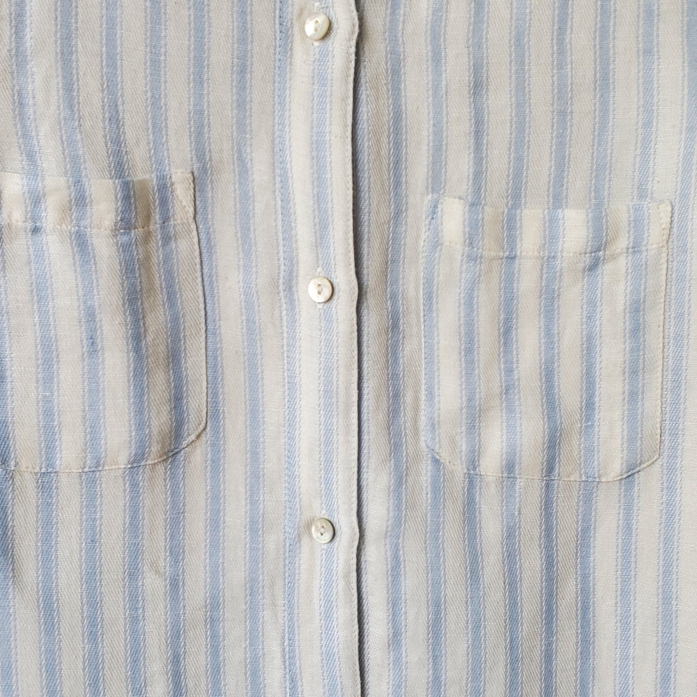 Calypso St. Barth Stripe Button Down - image 5